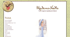 Desktop Screenshot of madameneedle.com